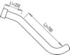 DINEX 68168 Exhaust Pipe